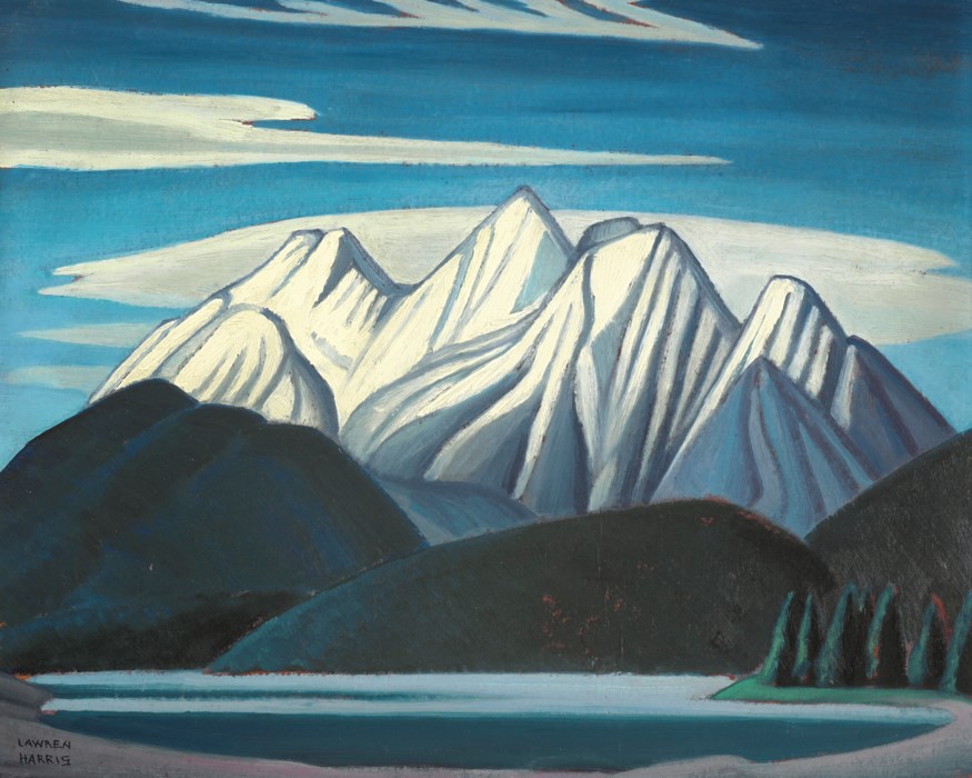 Lawren Harris' "Mountain Sketch LXIII."