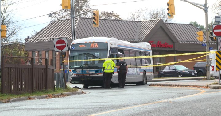 Kingston Transit driver charged in collision with pedestrian