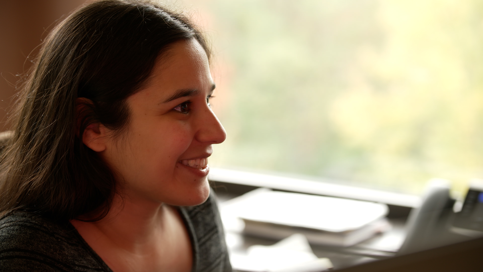 Science Visual Developer, Alyssa Pagan translating infrared images from Webb to colours we can see.