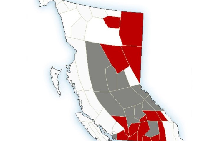 B.C. weather: Wind alert for South Coast, snow and winter-storm warnings for Interior