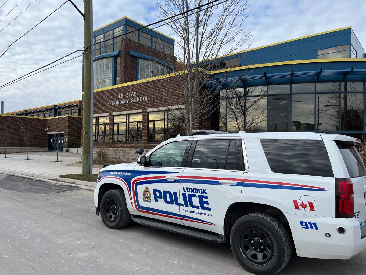 According to London, Ont., police, on Monday at 11:30 a.m., emergency crews responded to a report of a stabbing at H.B. Beal Secondary School.
