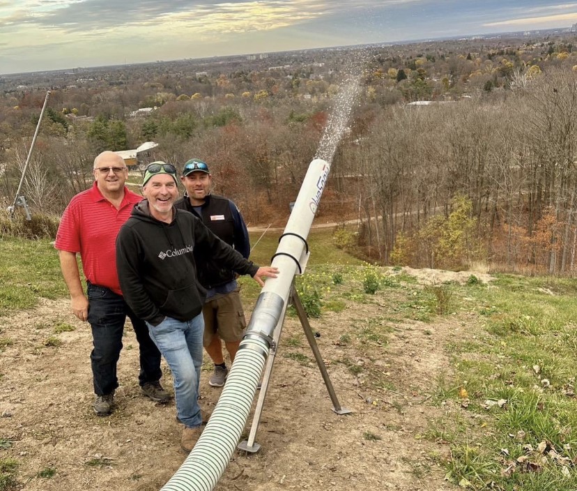 Boler Mountain in London, Ont., unveiled their new Positive Temperature Snowmaking Unit, reportedly the first machine of its kind in Canada.