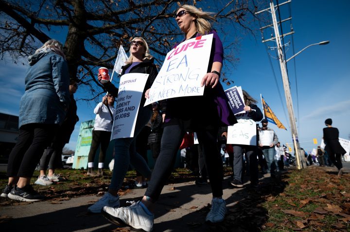 CUPE education workers will receive pay for 2 days missed during ‘political protest’
