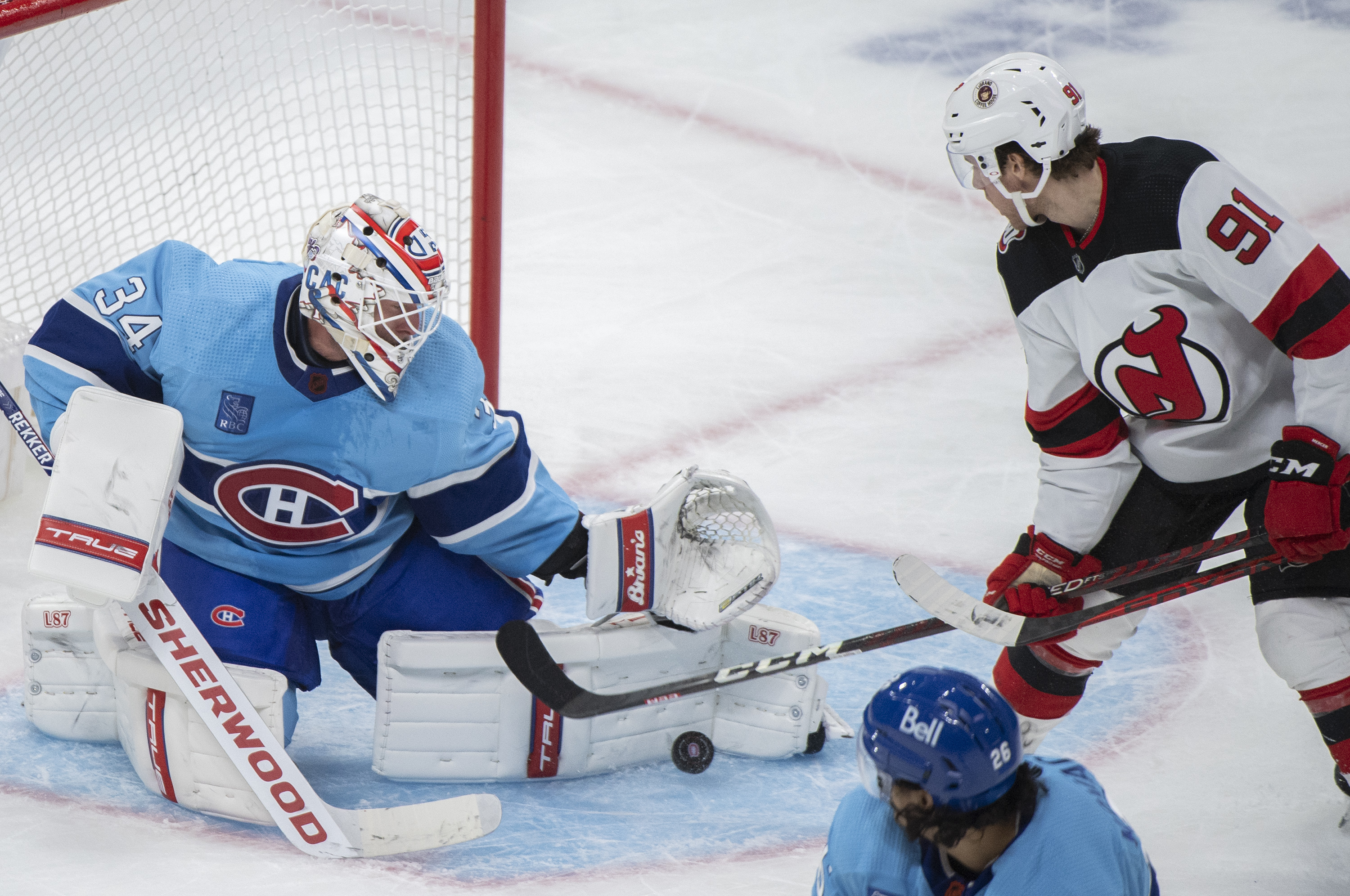 Call of the Wilde New Jersey bedevils Montreal Canadiens with 5 1 win Montreal Globalnews