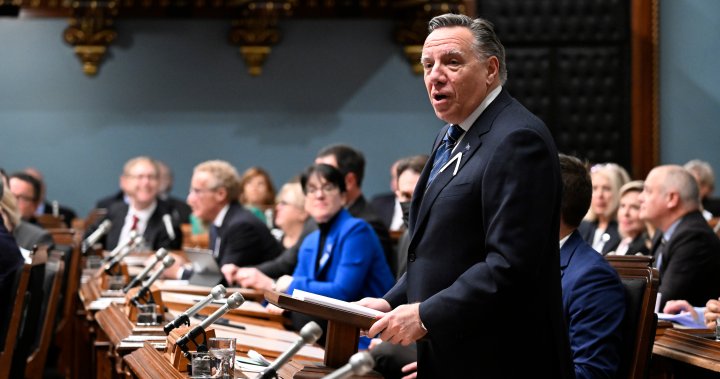 Economy and identity: Quebec premier delivers inaugural speech of 43rd legislature