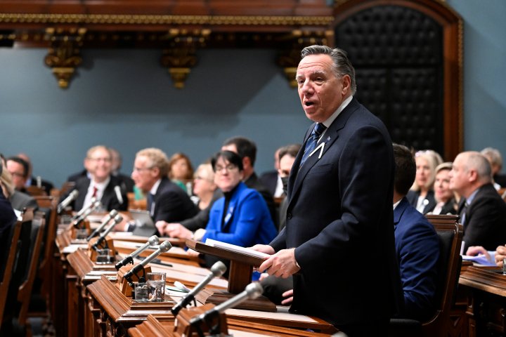 Economy and identity: Quebec premier delivers inaugural speech of 43rd legislature