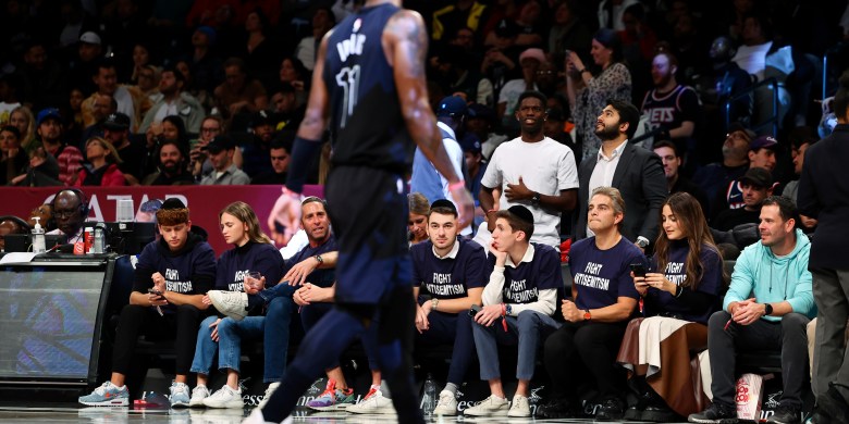 Kyrie Irving: Fans wear ‘Fight Antisemitism’ tees to Nets game following player's tweet