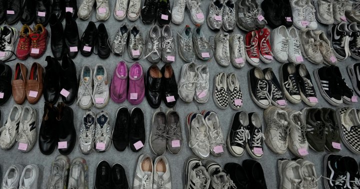 Hundreds of lost shoes await owners after deadly crowd crush in South Korea