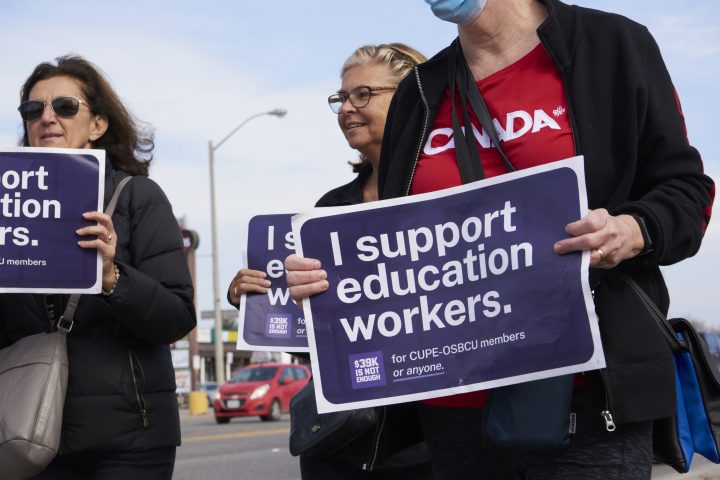 CUPE announced the results of the provincial ratification vote back on Dec. 5, 2022, which saw 73 per cent of those who voted were in favour of endorsing the proposed contract with the government.