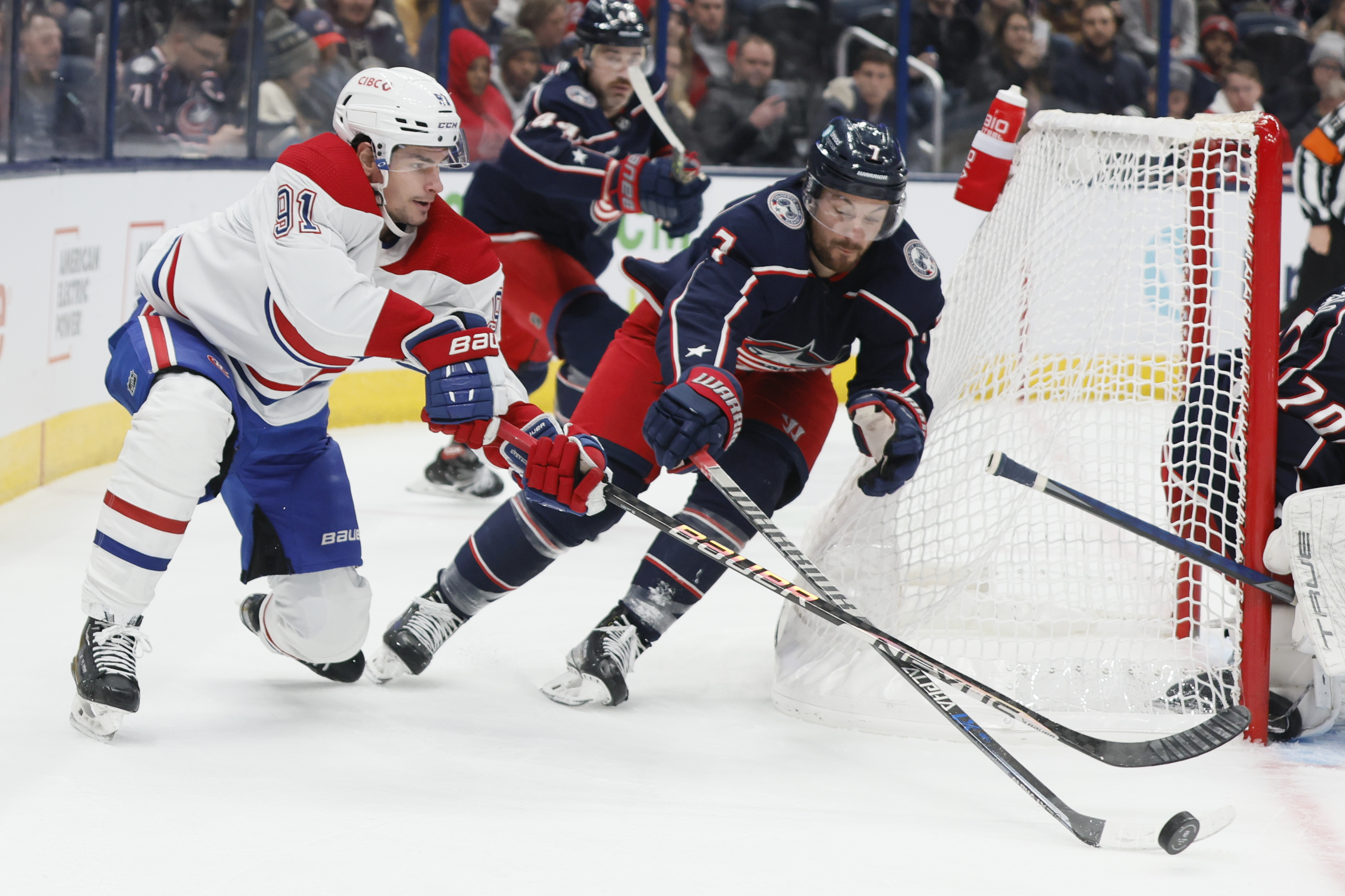 Call of the Wilde Columbus Blue Jackets outscore Montreal