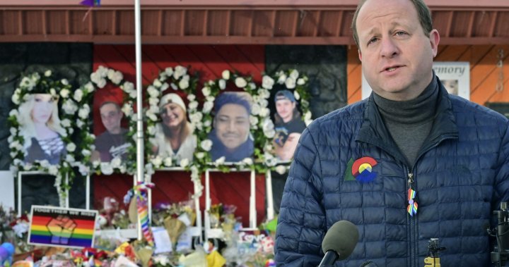 Colorado governor visits memorial for LGBTQ+ club shooting: ‘We mourn them’
