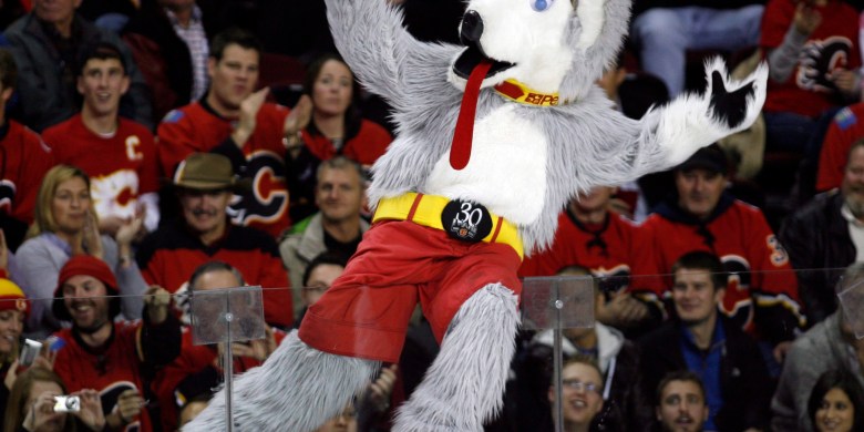 Calgary Flames' Harvey the Hound is the worst mascot in the NHL, fans say