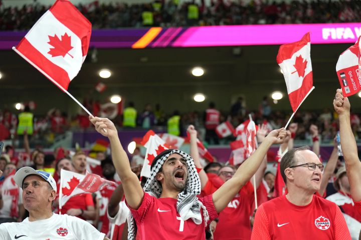 Canadian soccer fans make their presence felt as their national team  returns to men's World Cup