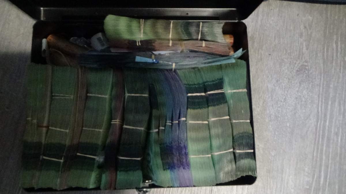 The Provincial Joint Forces Cannabis Enforcement Team (PJFCET) seized more than $1 million in Canadian currency on Nov. 9, 2022.