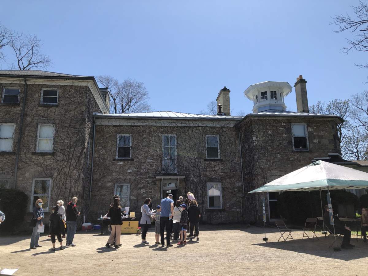 Exterior of Chedoke Estate, as seen during Doors Open 2022.