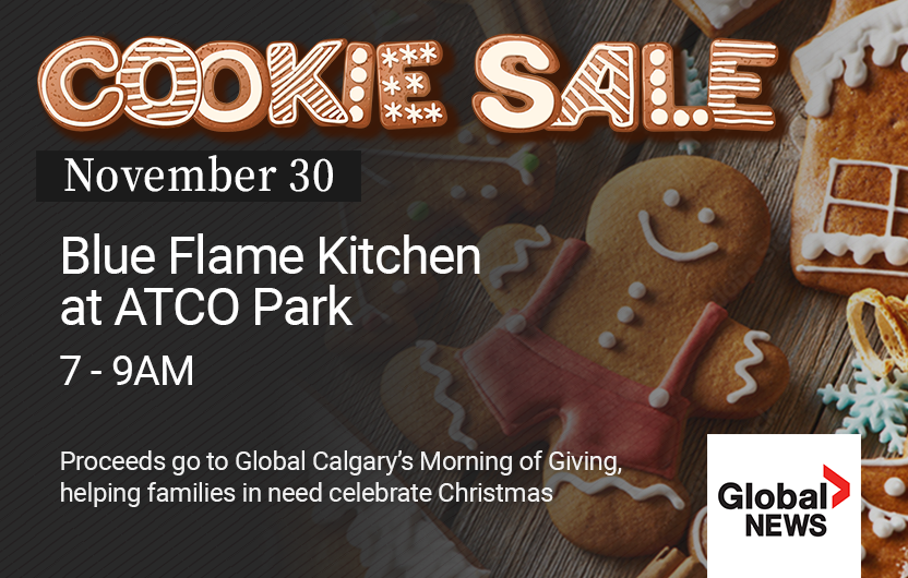‘A morning of good feelings and smells’: Global News Calgary holiday cookie sale returns