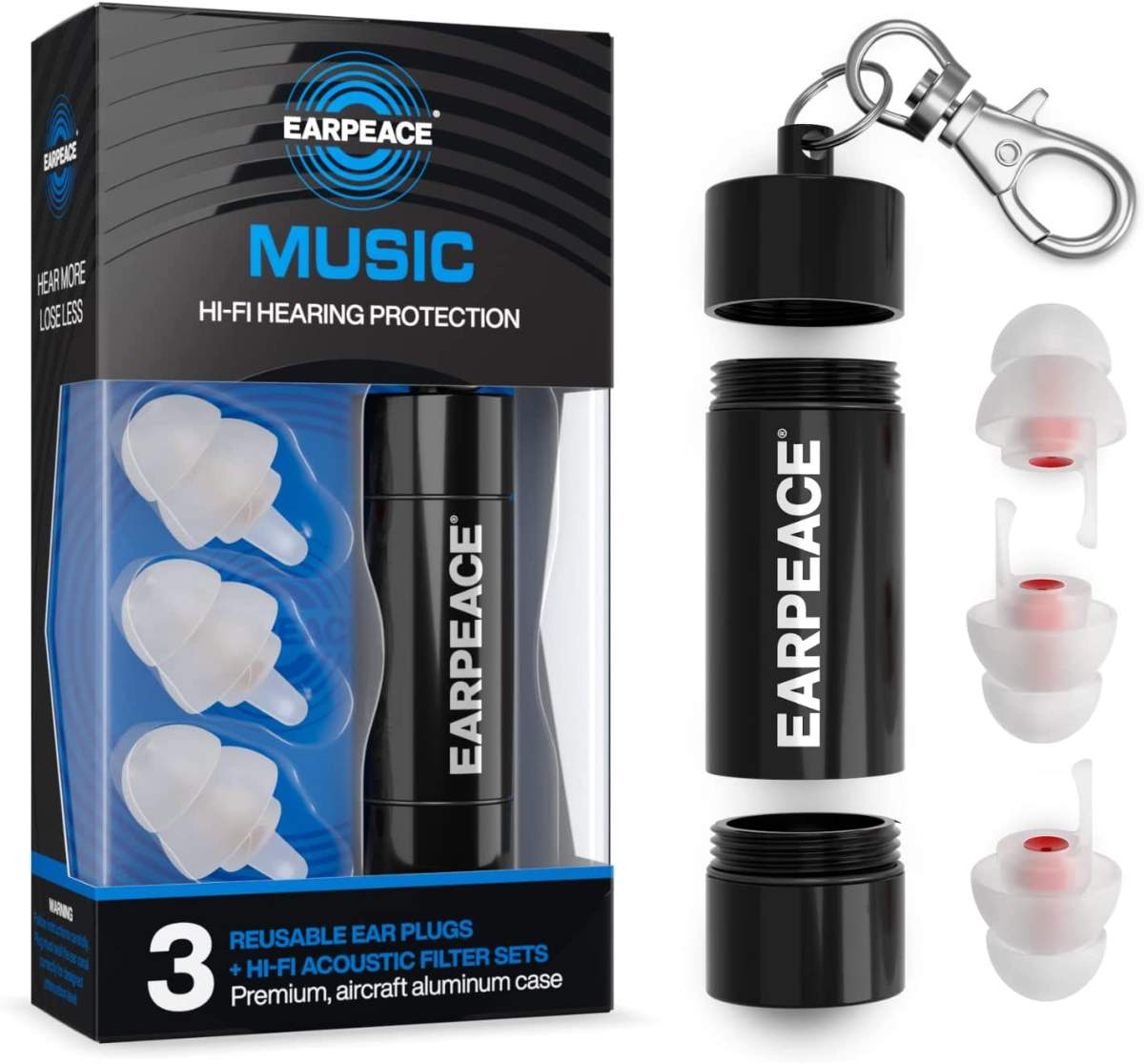 EarPeace noise reduction earplugs