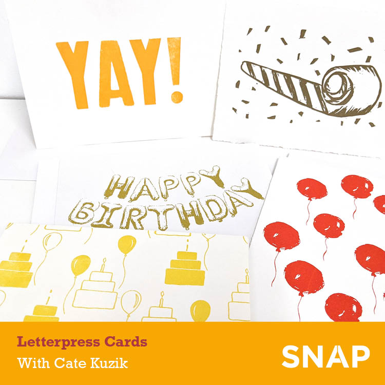 Letterpress Cards GlobalNews Events