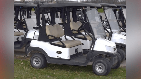 Niagara Police investigate theft of 44 golf carts from Lincoln course