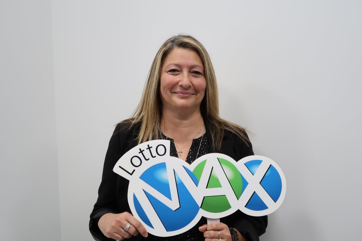 Diane Hebert from Lorette, Man. says she was at first skeptical when a caller told her she'd won $1 million through LOTTO Max.