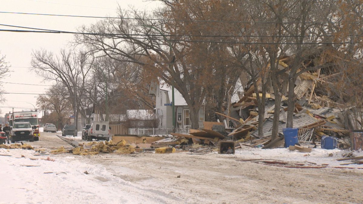 Regina fire dept. determined house explosion related to natural gas, no victims located Regina