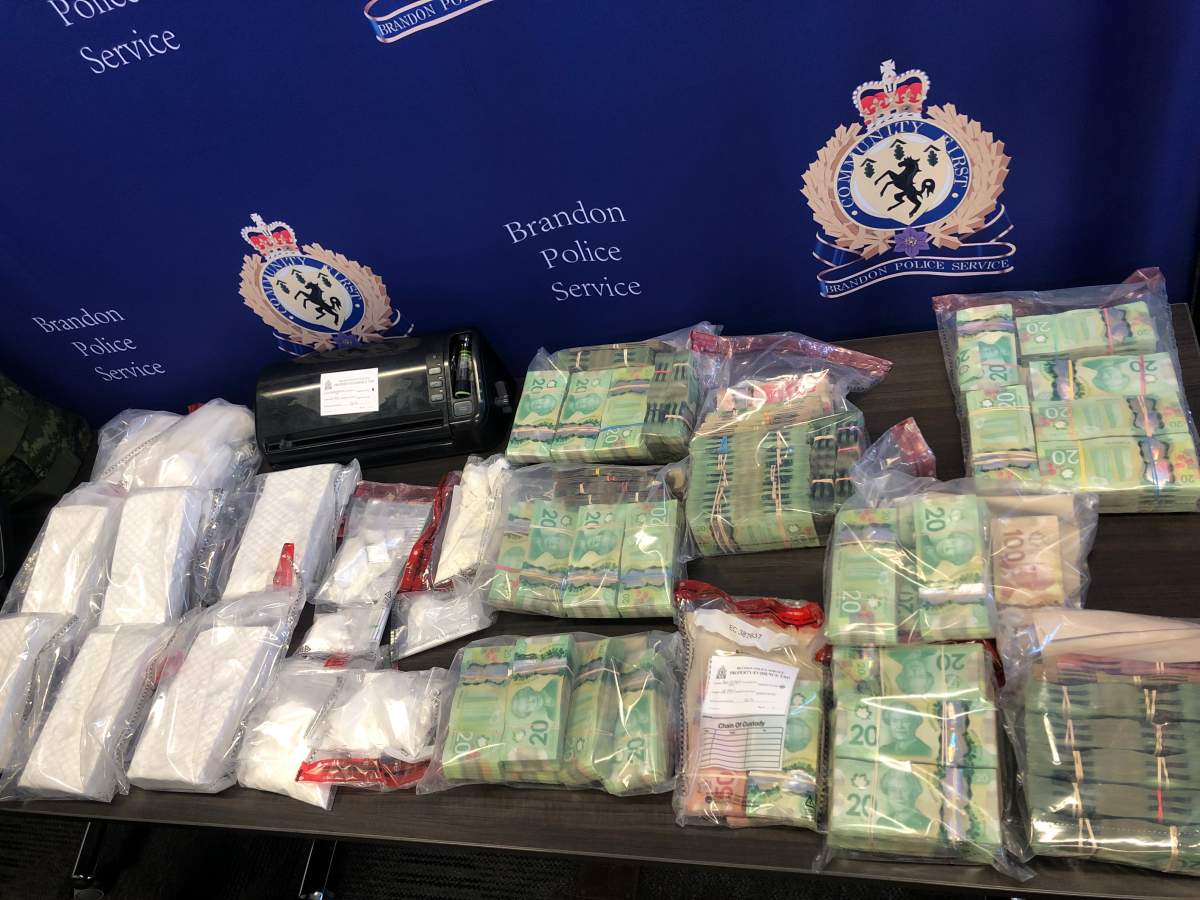 9 kilos of cocaine seized in Brandon’s largest-ever bust, along with $450K and more - image