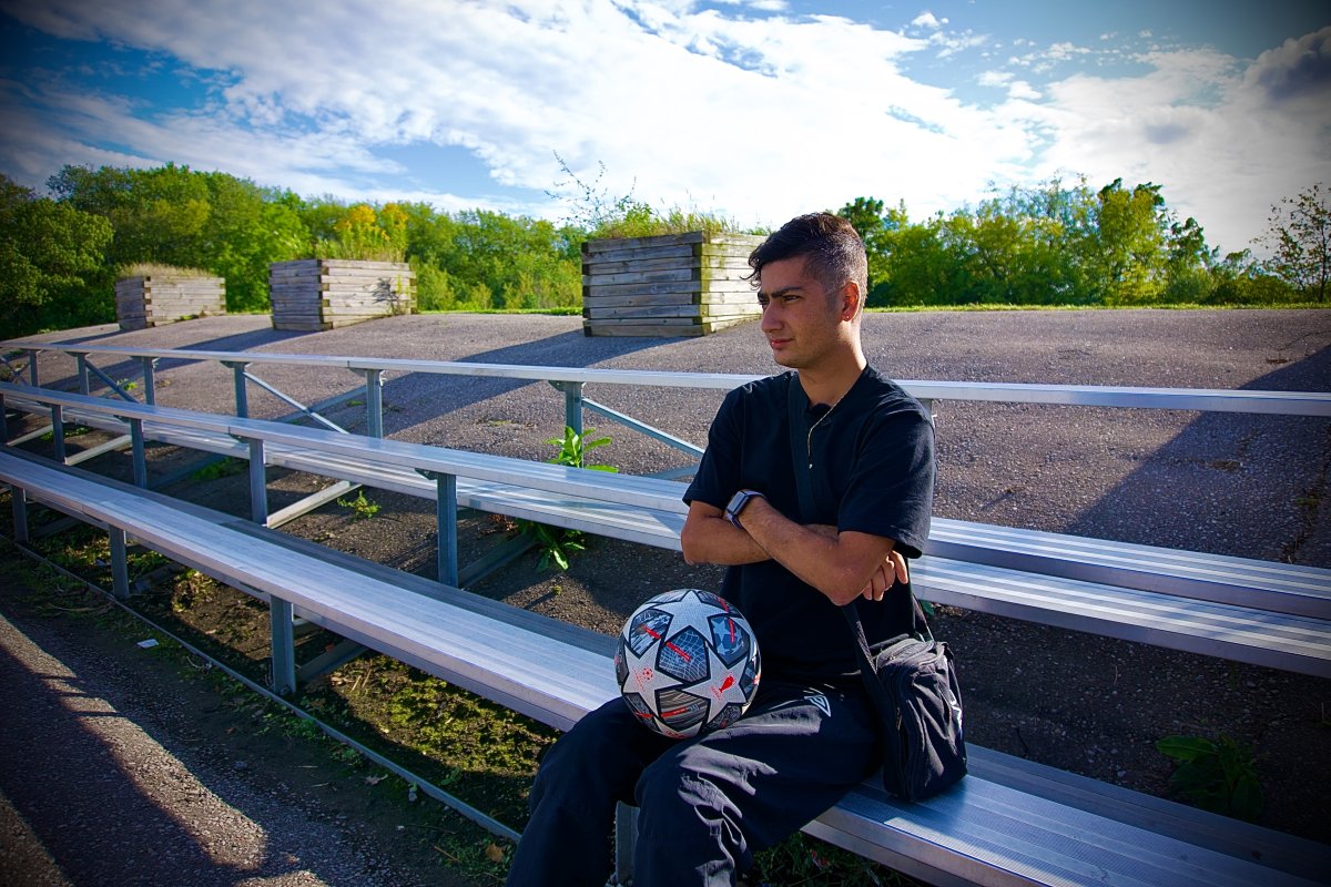 Tymaz Bagbani, 22, is originally from Toronto and now splits his time between Innisfil and East Gwillimbury.