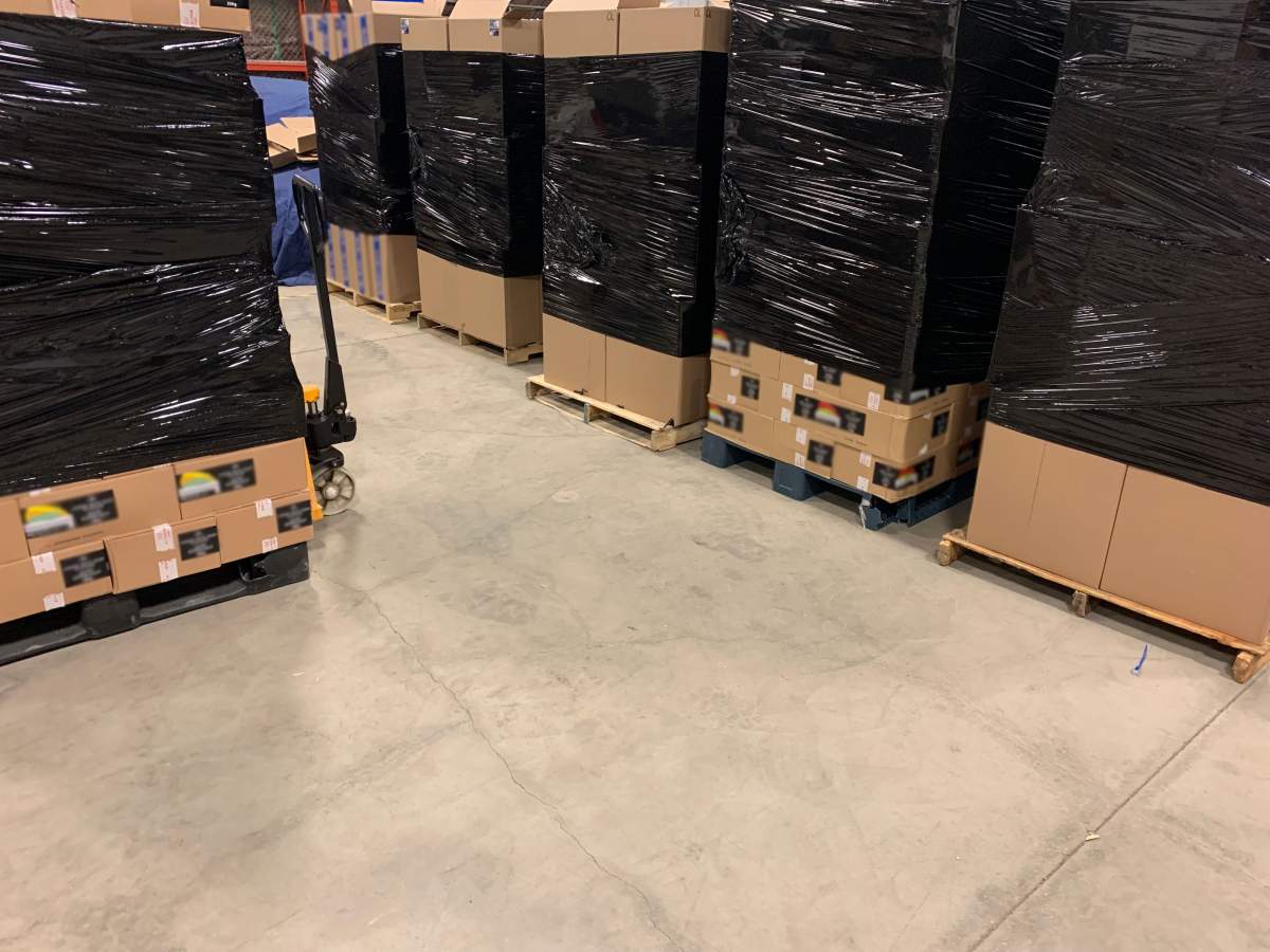 Millions of cigarettes were seized in a traffic stop near Indian Head on Thursday.