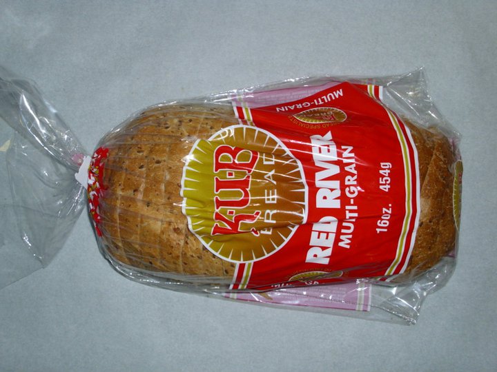 A loaf of Kub Bakery breead.