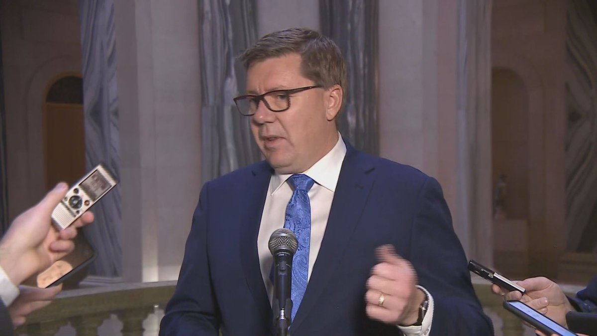 Premier Scott Moe suggested Wednesday that industrial carbon tax money sent to Ottawa thus far could be used to invest in nuclear or other green energy back in Saskatchewan.
