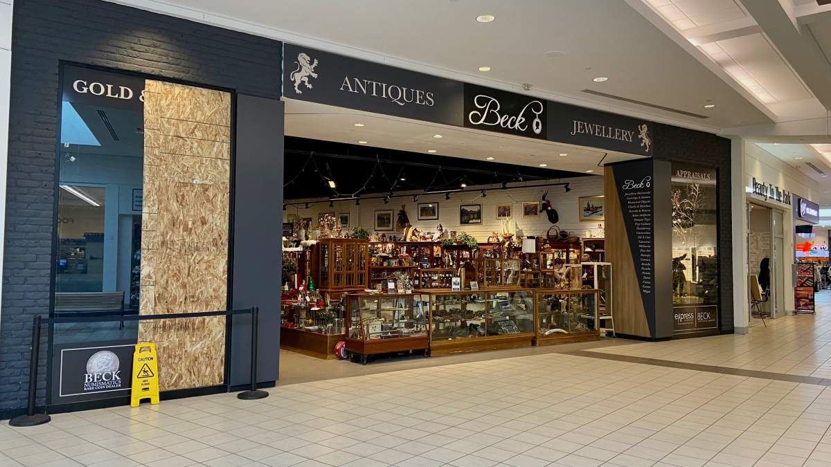Beck Antique and Jewelry in Sherwood Park. 