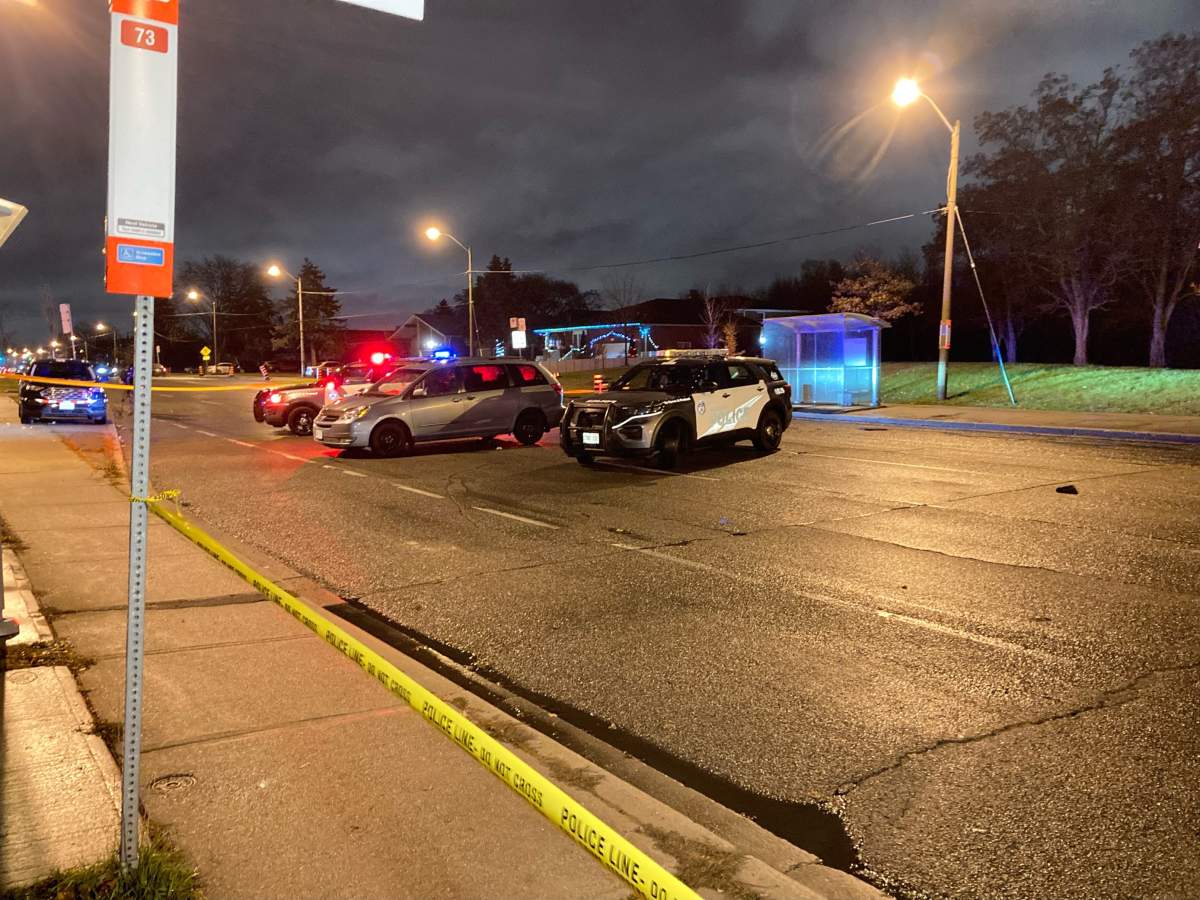 Police say one person has been taken to hospital after being struck by a vehicle in Toronto.