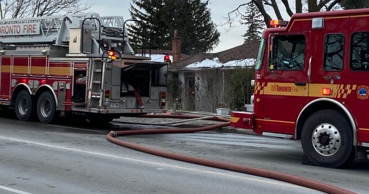1 man injured in Toronto fire, officials say – Toronto