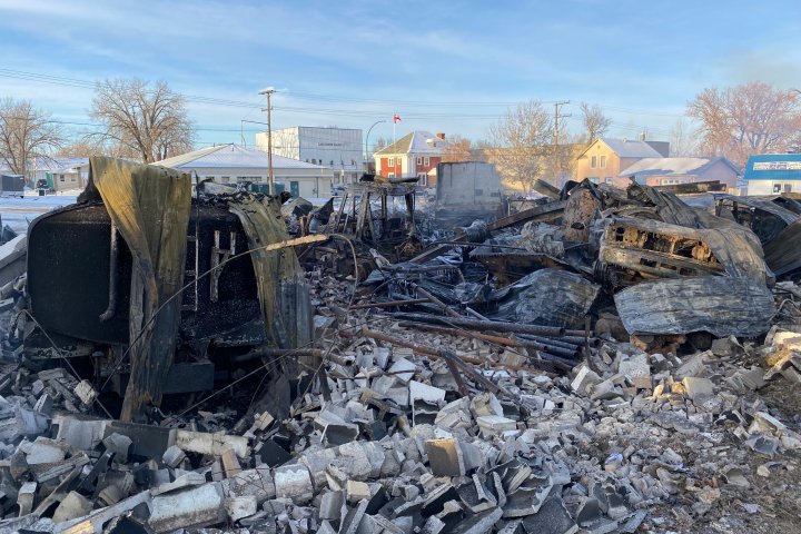Fire destroys Radville town office, firehall and more