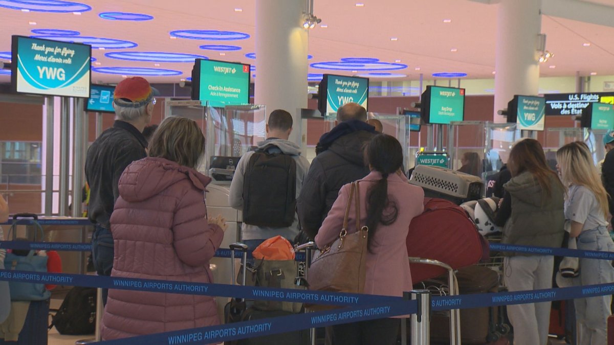 Travellers at the Winnipeg International Airport are feeling frustrated by flight delays and cancellations with the company WestJet.