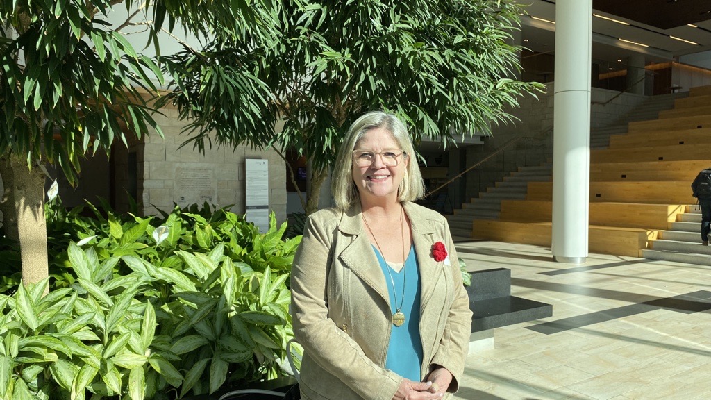 Incoming Hamilton Mayor Andrea Horwath at David Braley Centre during orientation meetings on Nov. 8, 2022 with city staff. Horwath and nine new councillors are set to be sworn into office on Nov. 16, 2022.