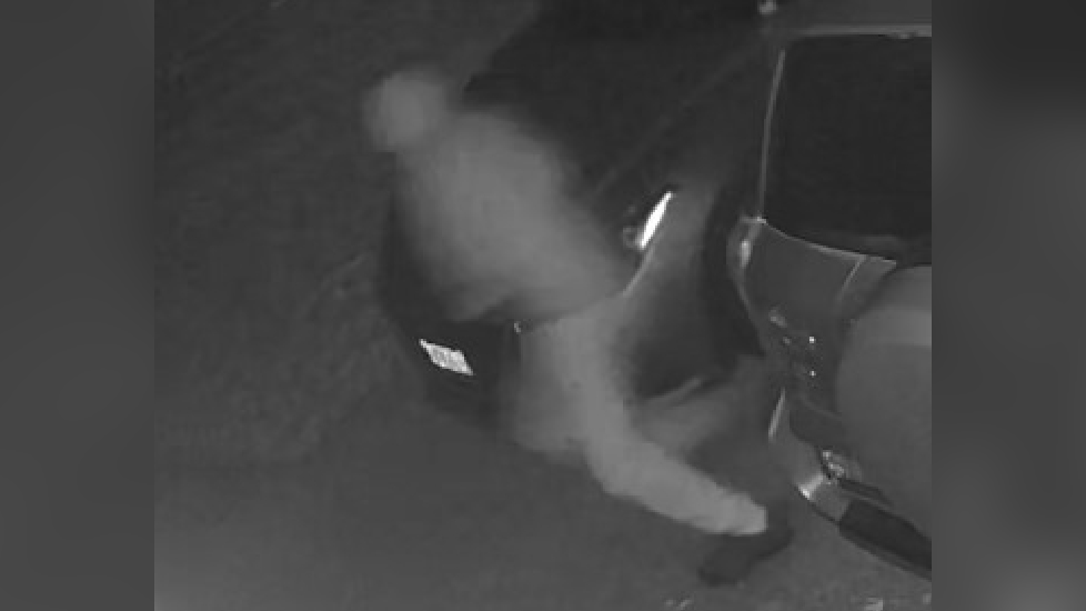 Niagara Police are seeking a suspect connected with damage incurred by 16 vehicles in both Welland and Pelham early Tuesday morning on Nov. 29. 2022.