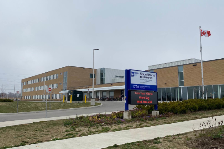 Teen sent to Hamilton hospital after incident at Nora Frances Henderson Secondary School