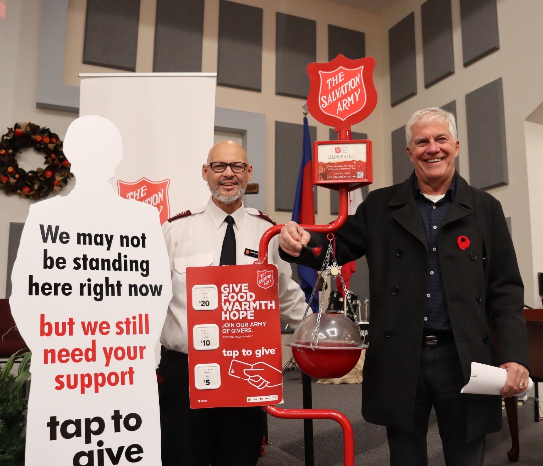 salvation army christmas kettle