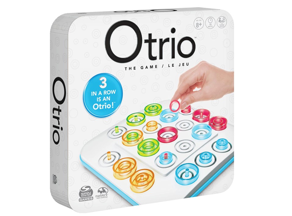 A photo of the board game Otrio