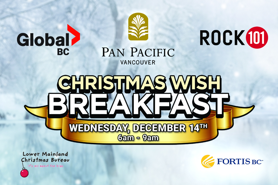 Global BC & Rock 101: Pan Pacific Christmas Wish Breakfast - image