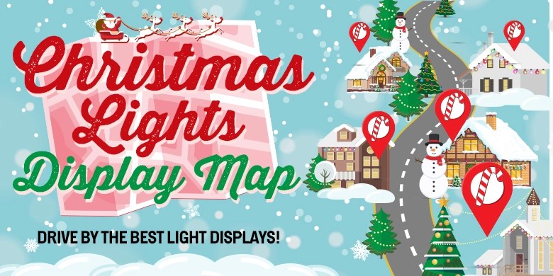 Peterborough’s Christmas Light Display Map - image
