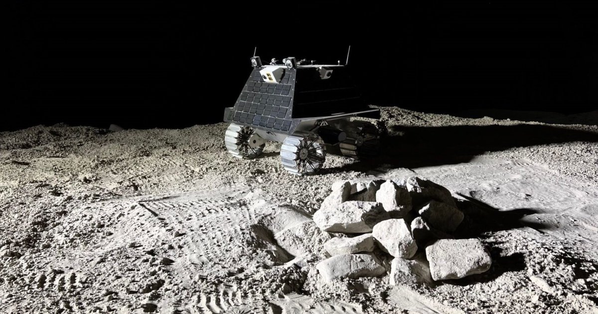 The 30kg rover will work to demonstrate key technologies for future lunar exploration and also has “scientific objectives” centered in geology, shadowed regions and volatile, as well as life sciences and astronaut health.