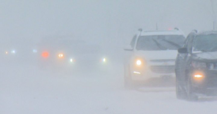 RCMP в Саскачеван получава множество доклади за сблъсъци поради пролетна буря