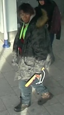 Calgary police are looking for suspects in a sho30 years oldlborough CTrain Station on Nov. 17, 2022.