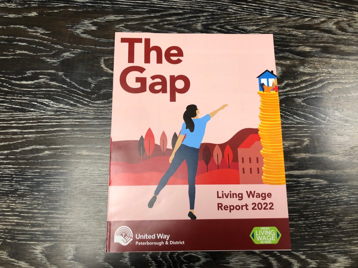 Untied Way Peterborough & District released its 2022 Living Wage Report entitled 'The Gap' on Wednesday.