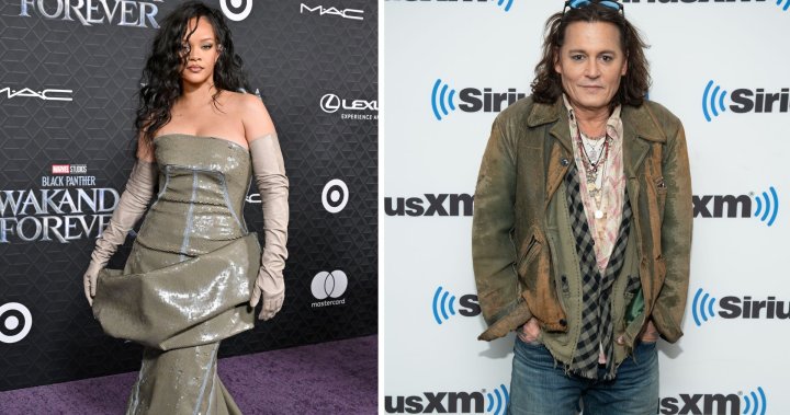 Rihanna fait face à un contrecoup pour avoir présenté Johnny Depp dans l’émission Savage X Fenty – National