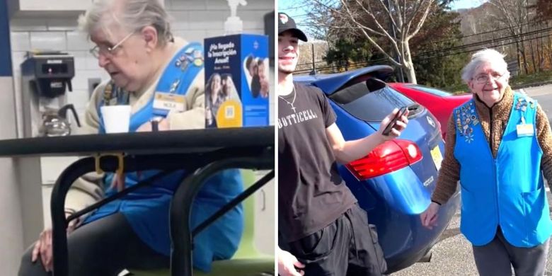 TikToker raises over $175,000 to help elderly Walmart employee retire