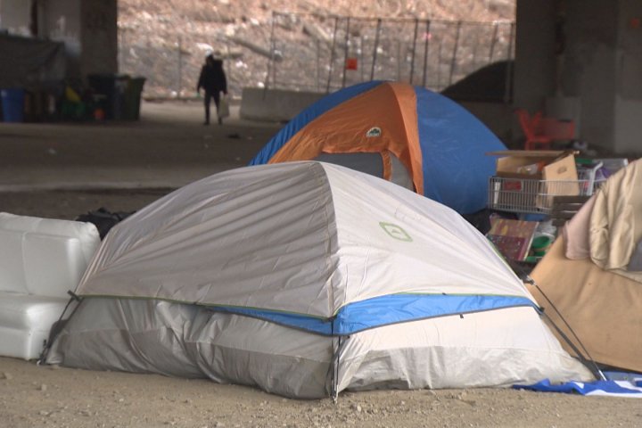 Montreal organization seeks help for unhoused campers under Ville-Marie Expressway