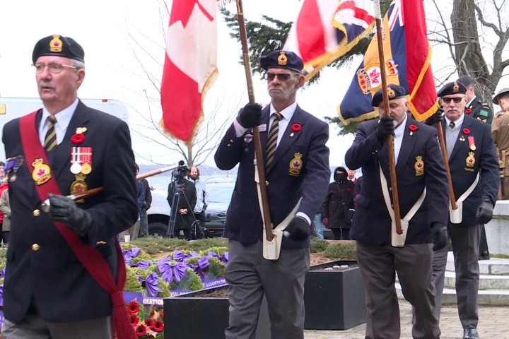 Eastern Ontario honours veterans on Remembrance Day